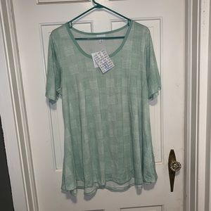 NWT- XL Seafoam Green LLR Perfect Tee